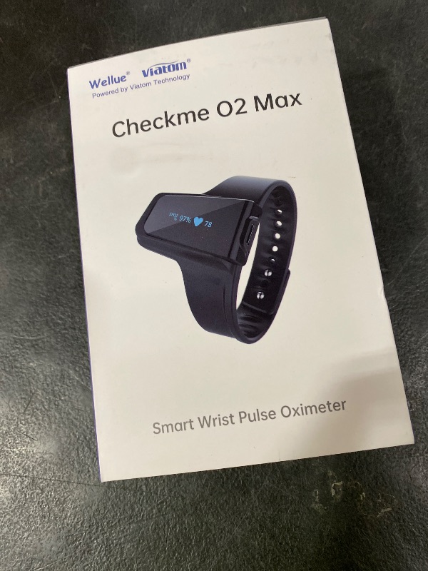 Photo 1 of Wellue O2 Pulse Oximeter with Smart Reminder | Blood Oxygen Saturation Monitor for SpO2 and Heart Rate Tracking Continuously, Bluetooth Finger Ring with Free APP &PC Report, Style 1