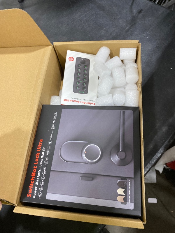 Photo 1 of Smart Lock Ultra with Keypad,Fingerprint Door Lock, App Remote Control, Built-in WiFi Keypad Deadbolt, Auto Unlock, Waterproof&Easy Install, Supports Alexa and Google