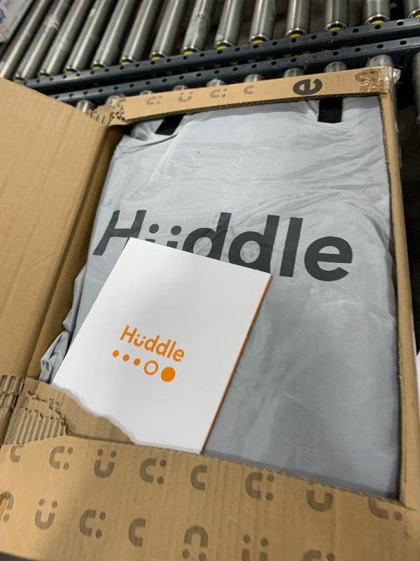 Photo 1 of Huddle Luxury Air Bed with Patented Dual Pump SlumberGuard™ Premium Technology | Self-Inflation and Anti-Deflate Airbed Tech | Comfort Inflatable Air Mattress | Twin Size