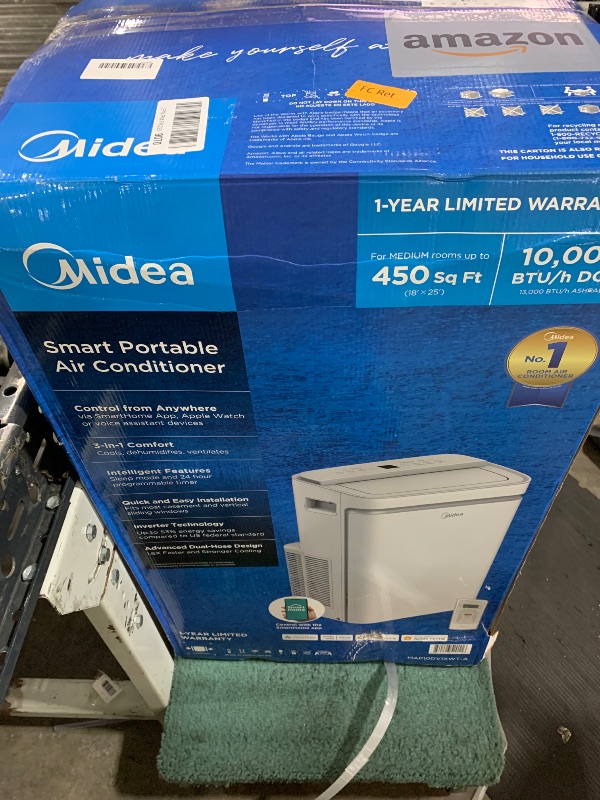 Photo 1 of Midea 13,000 BTU Dual Hose Portable Air Conditioner