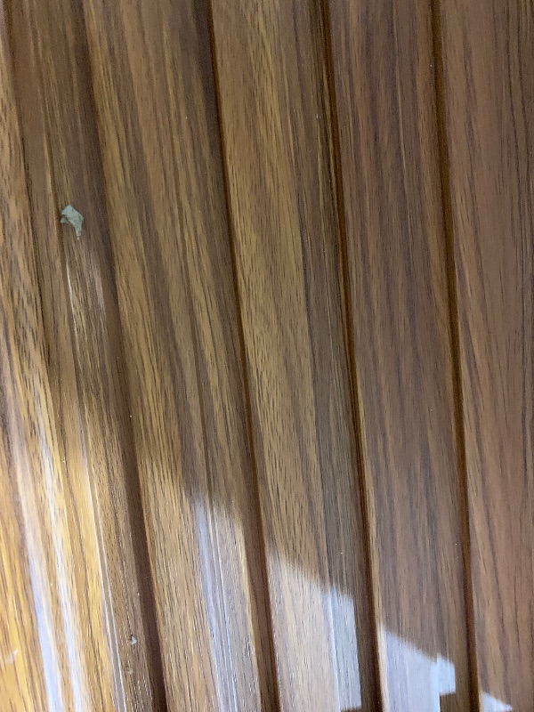 Photo 1 of RITOLLO WPC Slat Wall Panels - Teak, 10 Pack