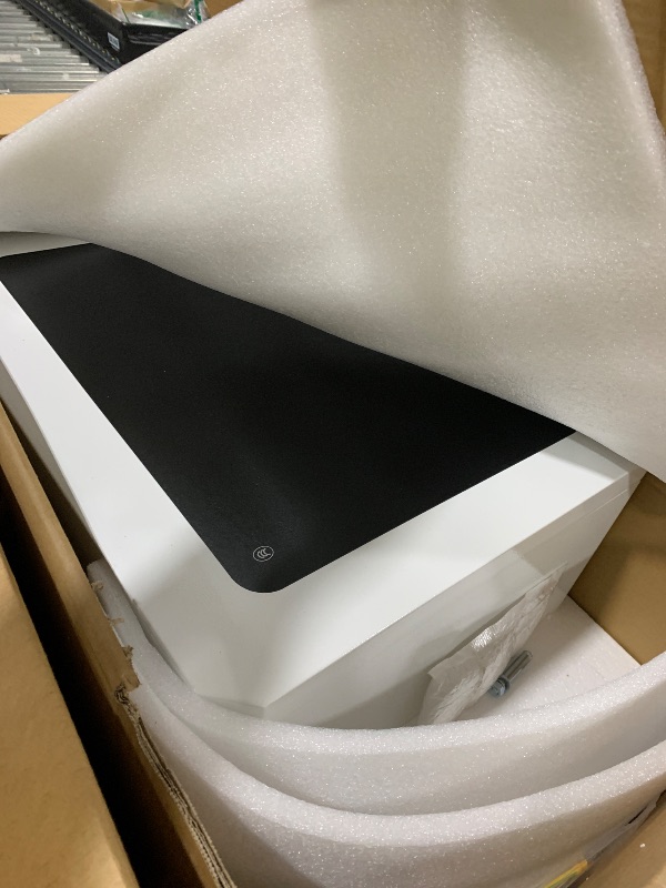 Photo 1 of EV Charger Outdoor Enclosure, Charger Station Box for Tesla Wall Charger, Cable Cord Holder Lock Box, Heavy Duty Outdoor Charging Case, White