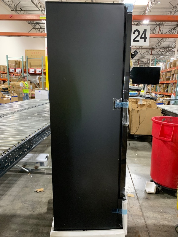 Photo 1 of KoolMore 21 in. Black Commercial Display Refrigerator, 8 cu. ft.