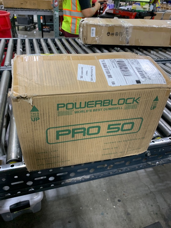 Photo 1 of PowerBlock Pro 50 Adjustable Dumbbells, 5-50 lb.