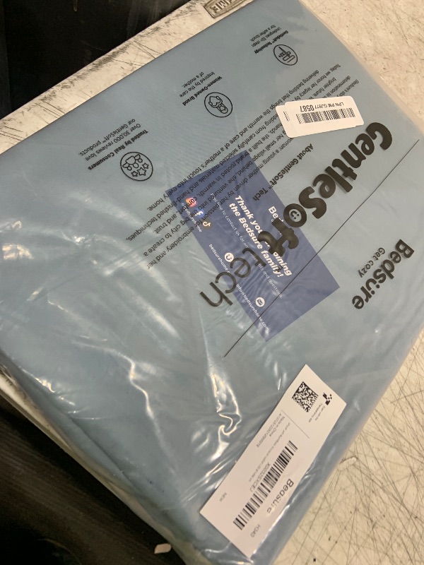 Photo 1 of Bedsure PureWoven 100% Rayon Derived from Bamboo, Full Size Sheets, 4 PCS