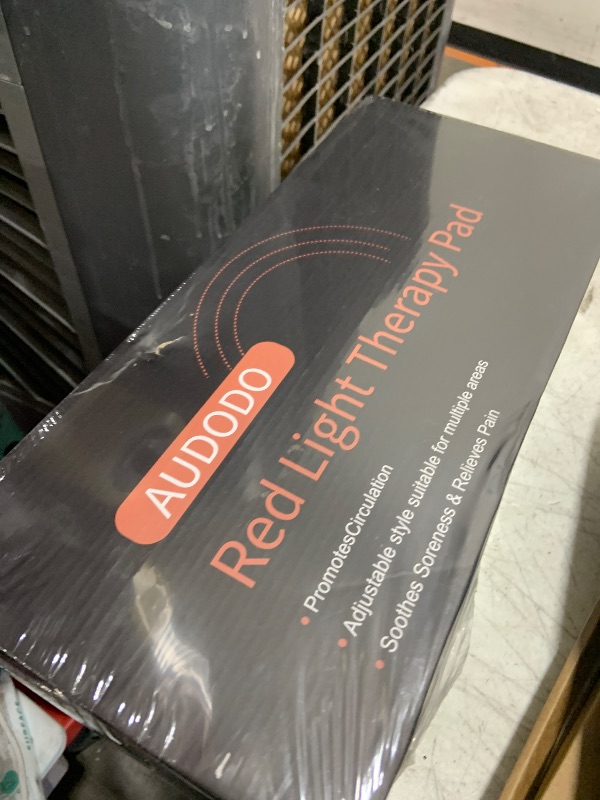 Photo 1 of AUDODO Red Light Therapy Mat, 31.9" x 14.2" Body Pad