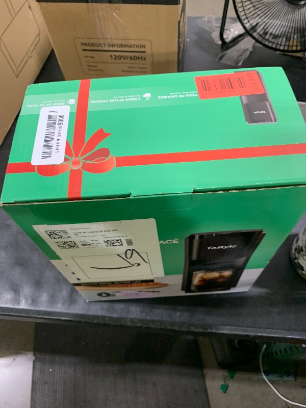 Photo 1 of Tastyle Mini Single Serve Hot and Iced Coffee Maker for K Cup and Ground