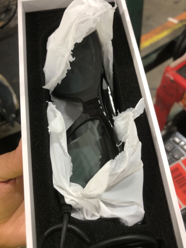 Photo 1 of REABELL AI Smart Glasses with UV Protection - Black