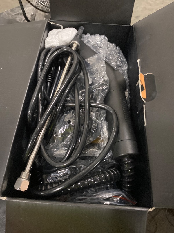 Photo 1 of Gautye Steam Cleaner, 3 Level Adjustable Handle with 18 Accessories, Black