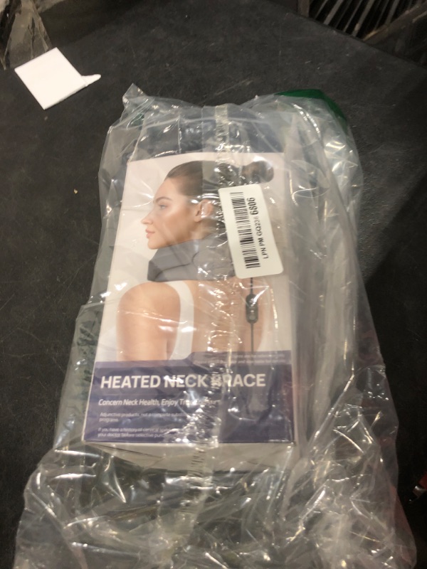 Photo 1 of Qwnccet Heated Neck Brace - Medium Black