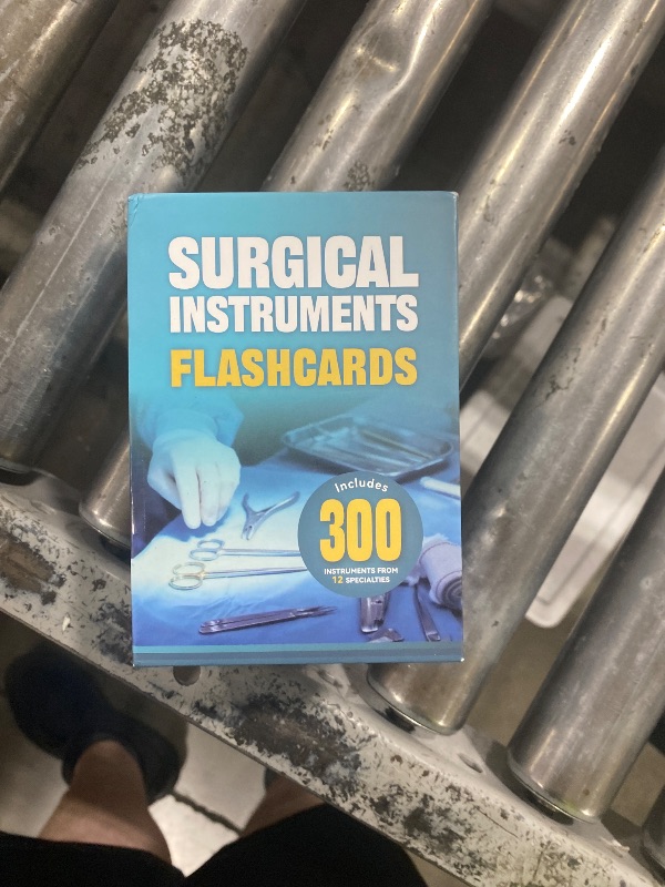Photo 1 of Surgical Instruments Flashcards - 332 Medical Tools, 12 Specialties