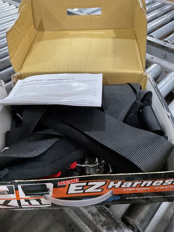 Photo 1 of PRP 3" Black 4 Point Harness SB4.3 (Set of 2)