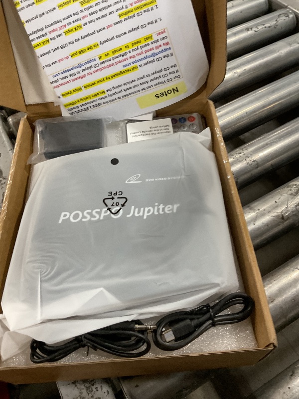 Photo 1 of POSSPO Jupiter USB CD Player for Car Auto Portable, DVD for PC, Support AUX