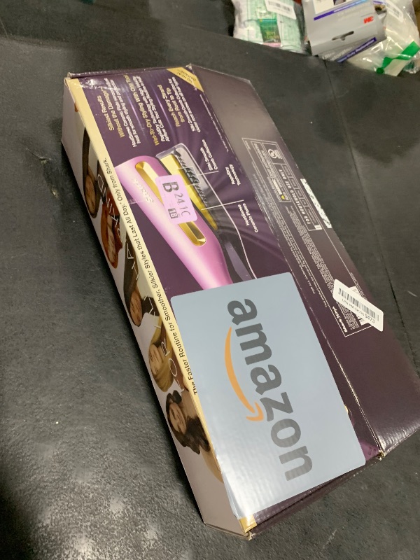 Photo 1 of Shark SilkiPro HT400PU Air Straightener & Blow Dryer, Plum