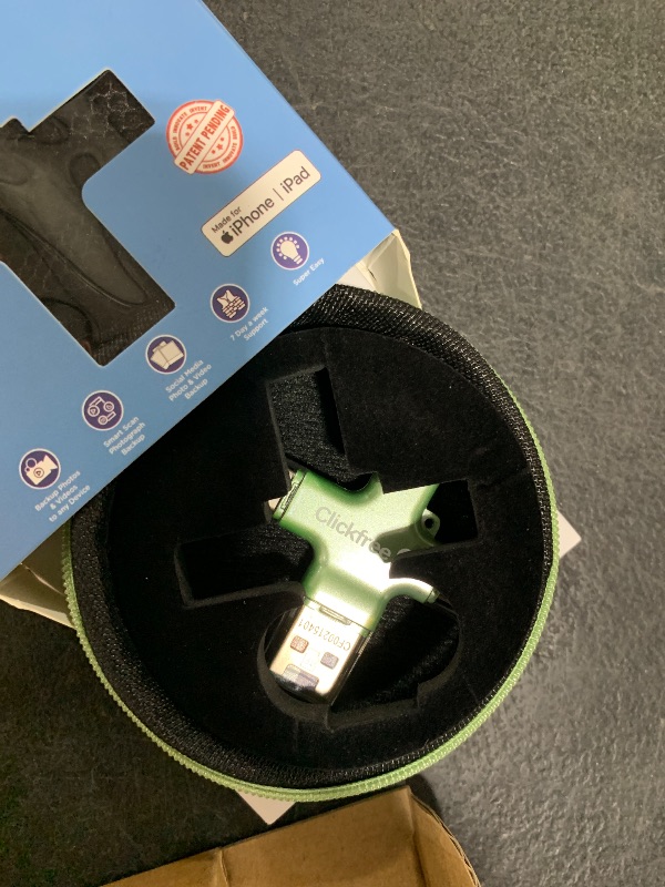 Photo 1 of Clickfree Pro 128GB Backup Device - Mint Green