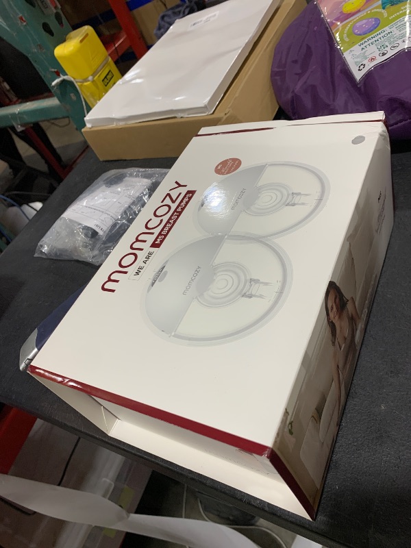 Photo 1 of Momcozy M5 Hands-Free Wearable Breast Pump - Quill Gray