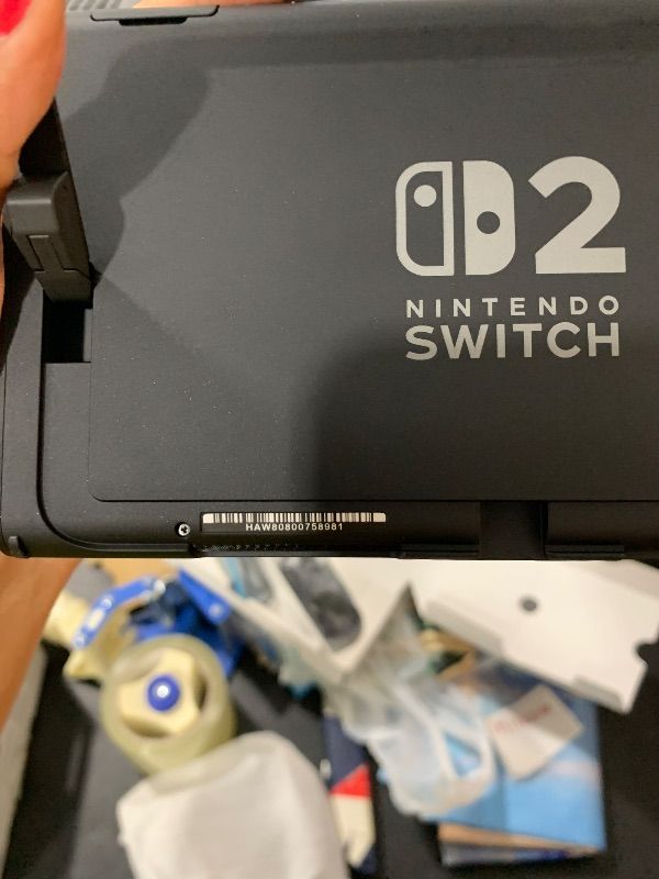 Photo 1 of MISSING CONTROLLER ----------------------------------------------------------Nintendo Switch 2 Console (Multicolor)