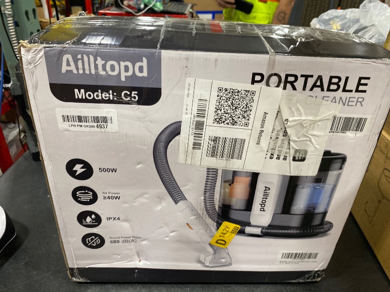 Photo 1 of Ailltopd Portable Carpet & Upholstery Cleaner Machine