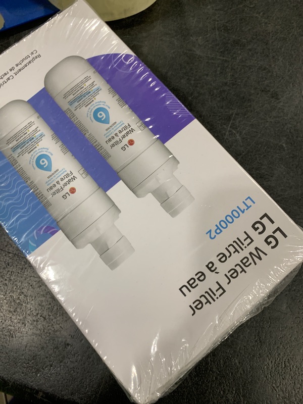 Photo 1 of LG LT1000P2 Refrigerator Water Filter 2-Pack