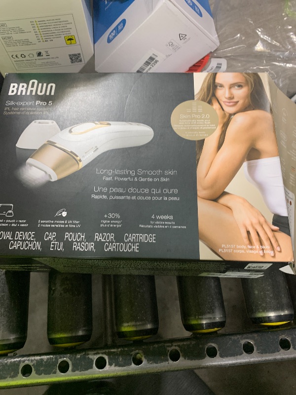 Photo 1 of Braun Silk-expert Pro 5 IPL Hair Removal Device