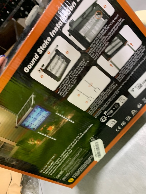 Photo 1 of PhatroyYee Solar Bug Zapper - 4500V Mosquito Killer