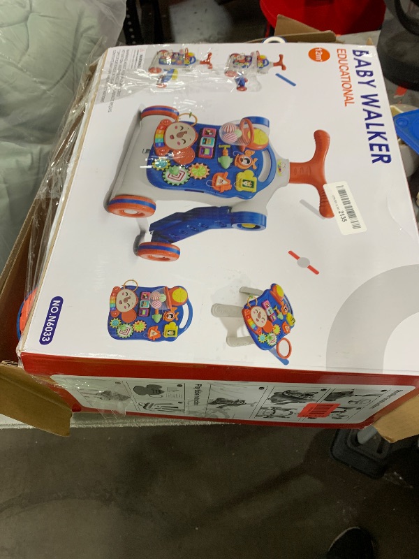 Photo 1 of HYES 5-in-1 Baby Push Walker and Activity Center