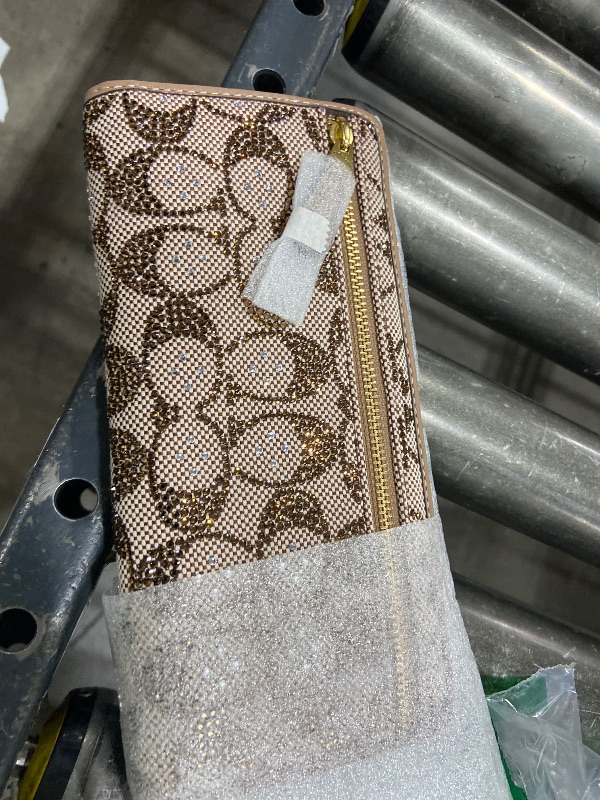 Photo 1 of Coach Essential Slim Wallet in Crystal