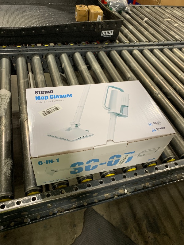 Photo 1 of ACHTFACH 6-in-1 Rotatable Steam Mop, 1200W, 400ML Tank, First Frost