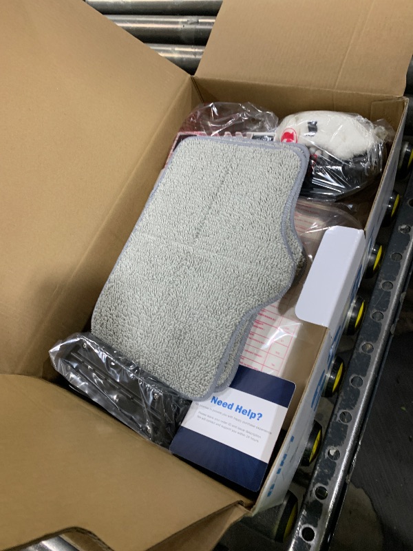 Photo 1 of ACHTFACH 6-in-1 Rotatable Steam Mop, 1200W, 400ML Tank, First Frost