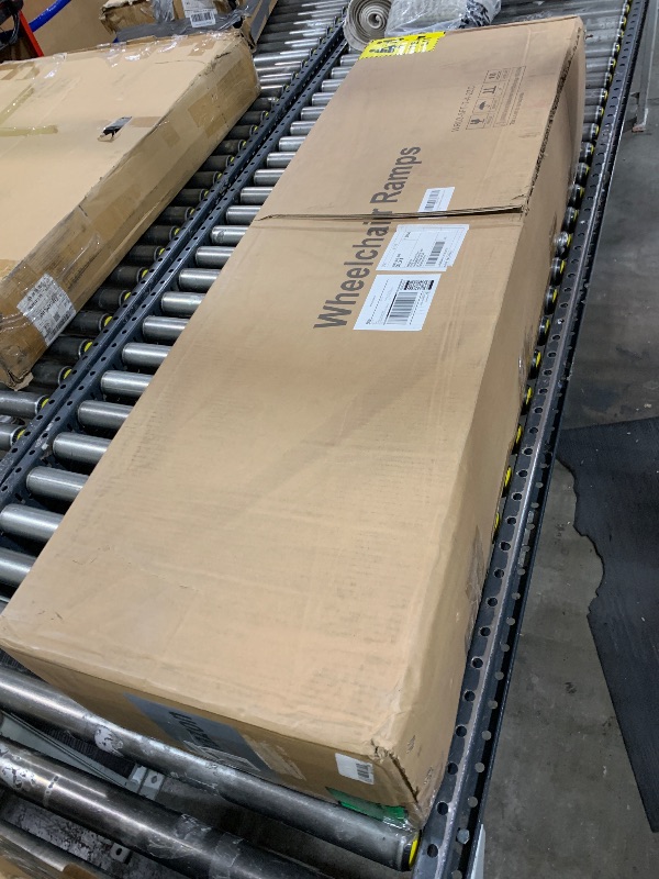 Photo 1 of KOLOTOOL 8FT Portable Aluminum Wheelchair Ramp for Home with Support Legs