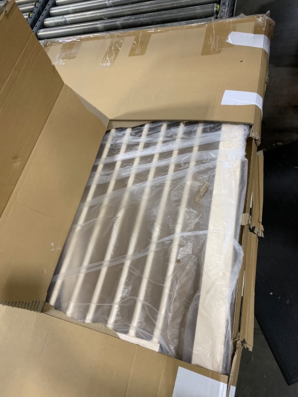 Photo 1 of Lumizone Extra Tall Pet Gate 61.02" H Cream