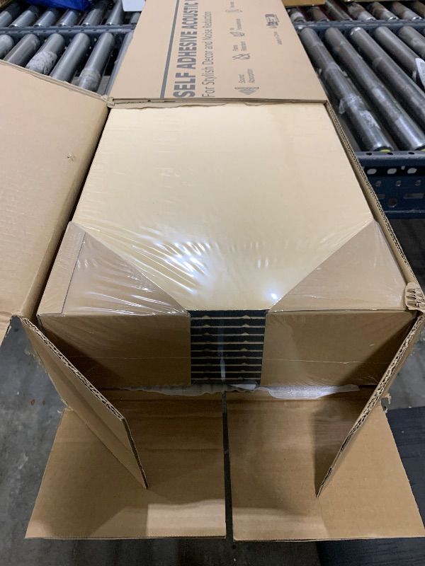 View 2 of Art3dwallpanels 10 Pack Acoustic Panels - Camel & Black