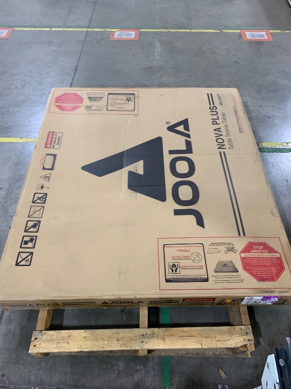 Photo 1 of JOOLA NOVA Ping Pong Table with Waterproof Table Tennis Net Set - Quick Assembly - All Weather Aluminum Composite Surface - Tournament Quality - Indoor & Outdoor Compatible ?Nova Plus