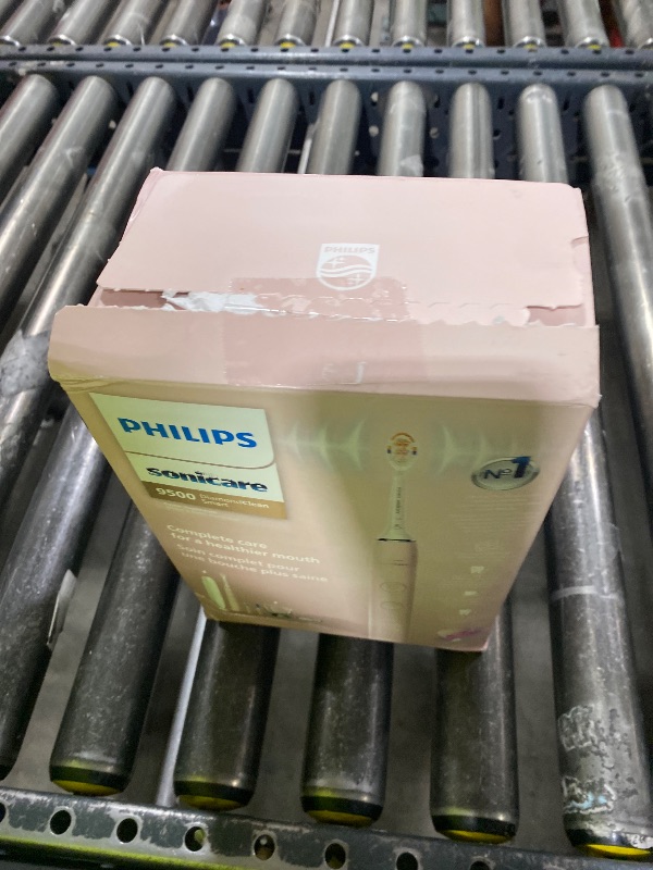 Photo 1 of Philips Sonicare DiamondClean 9500 Electric Toothbrush 3 Brush Heads, Pink