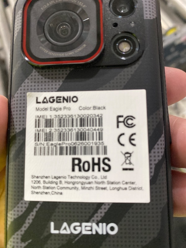 Photo 1 of LAGENIO Eagle Pro 5G Rugged Smartphone with 4K Action Camera