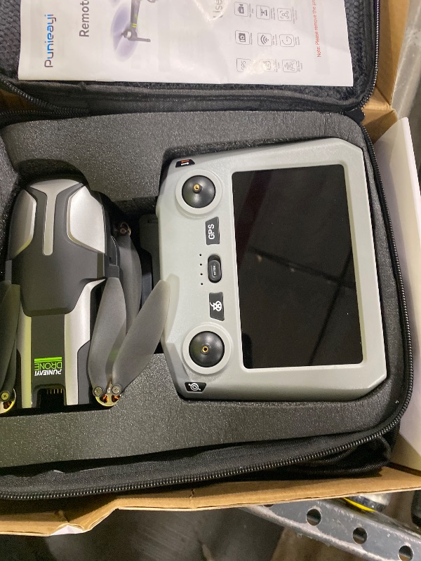 Photo 1 of 4K GPS Drone with 5.7" FPV Touchscreen, 100-Min Flight, Auto Return, Follow