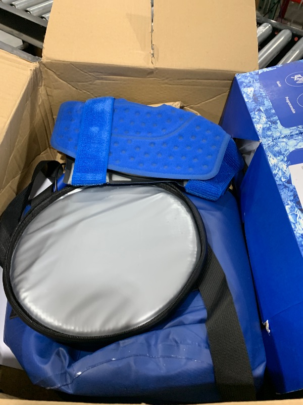 Photo 1 of GALINAND Cold Therapy Machine, Ice Machine for Knee Care After-Surgery, Knee Replacement Recovery Equipment Aids Pack, Cryotherapy System w/Compression Wrap Pad for Ankle, Foot, ACL Relief