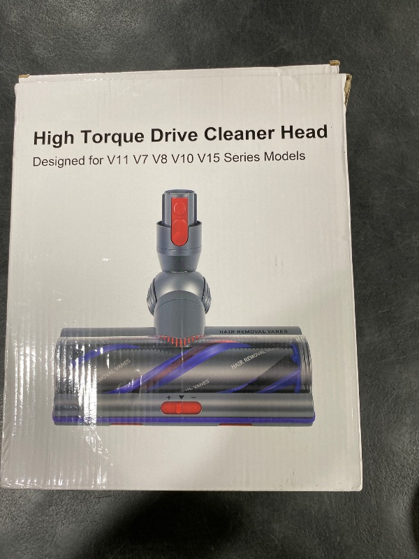 Photo 1 of Upgrade High Torque V11 Replacement Head for Dyson V11(SV14) V10(SV12) V15(SV22) V8(SV11) V7(SV10) Cordless Vacuum Cleaner, V15(SV22) Vacuum Head Accessories with Anti-Tangle and Adjustable Suction