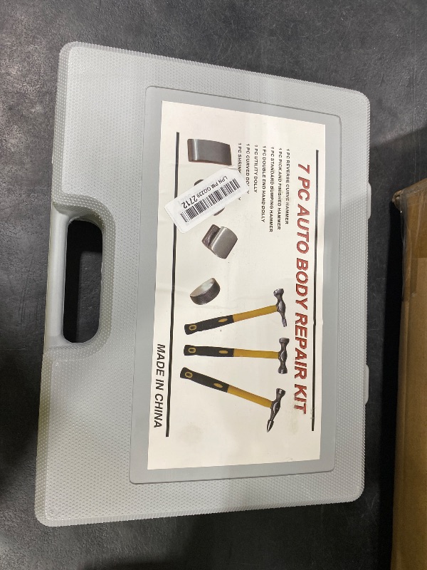 Photo 1 of DAYUAN 7Pcs Auto Body Repair Kit, Hammer Dent Body Fender Tool Set