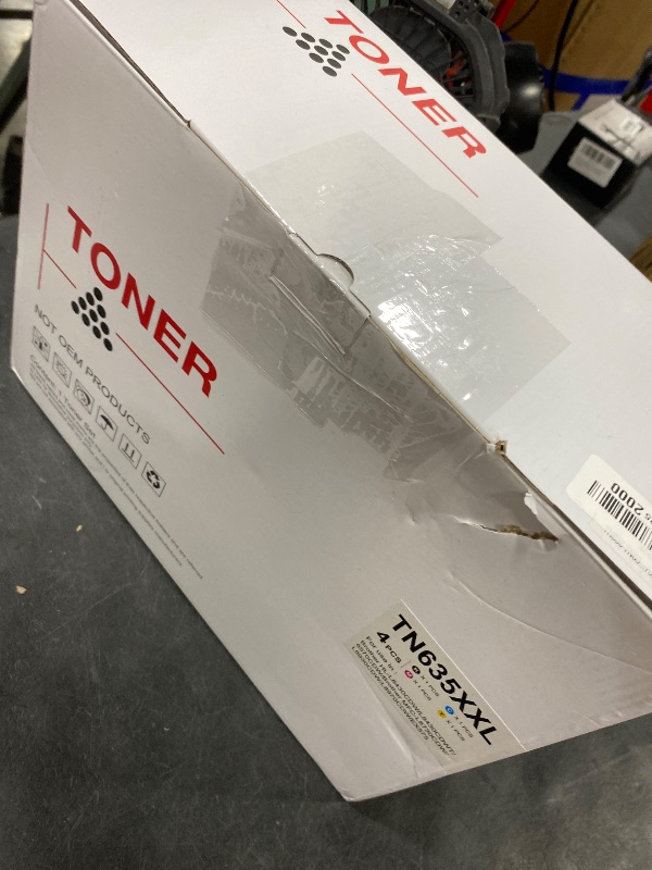 Photo 1 of ZHINGUAN TN635 TN635XXL High Yield Toner Cartridge Replacement for Brother TN635XXL Toner Work for HL-L8430CDW, HL-L8430CDWT, HL-L8570CDW, MFC-L8930CDW, MFC-L8970CDW and MFC-EX575 Printers?4 Pack?