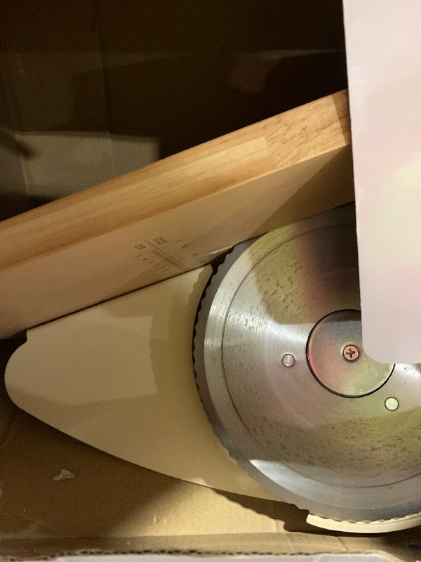 Photo 1 of Brvclon Manual Bread Slicer Adjustable Thickness, Hand Crank Bread Slicer for Homemade Sourdough Bread with Scale Line & Suction Cup & Metal Guide,Quality Solid Wood Base & Gift-Level Packaging