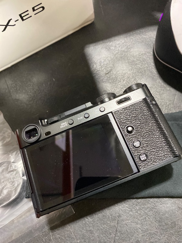 Photo 1 of Fujifilm X-E5 Mirrorless Camera, Black
