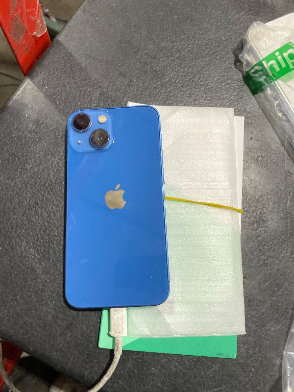 Photo 1 of Apple iPhone 13 Mini, 256GB, Blue - Unlocked (Renewed Premium)