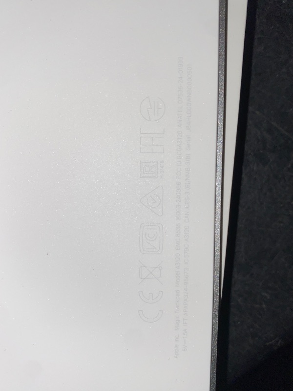 Photo 1 of Apple Magic Trackpad - White Multi-Touch Surface ???????
