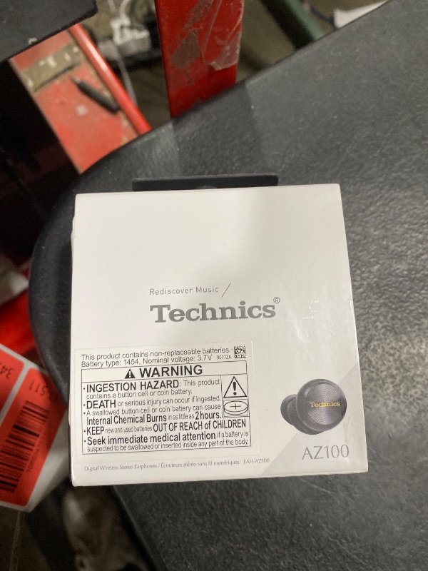Photo 1 of Technics Reference Class Hi-Fi Wireless Ear Buds, Dolby Atmos with Head Tracking, Adaptive Noise Cancelling, 3 Device Multipoint, 10-Hr Battery, Wireless Charging, Improved Fit, EAH-AZ100-K(Black)