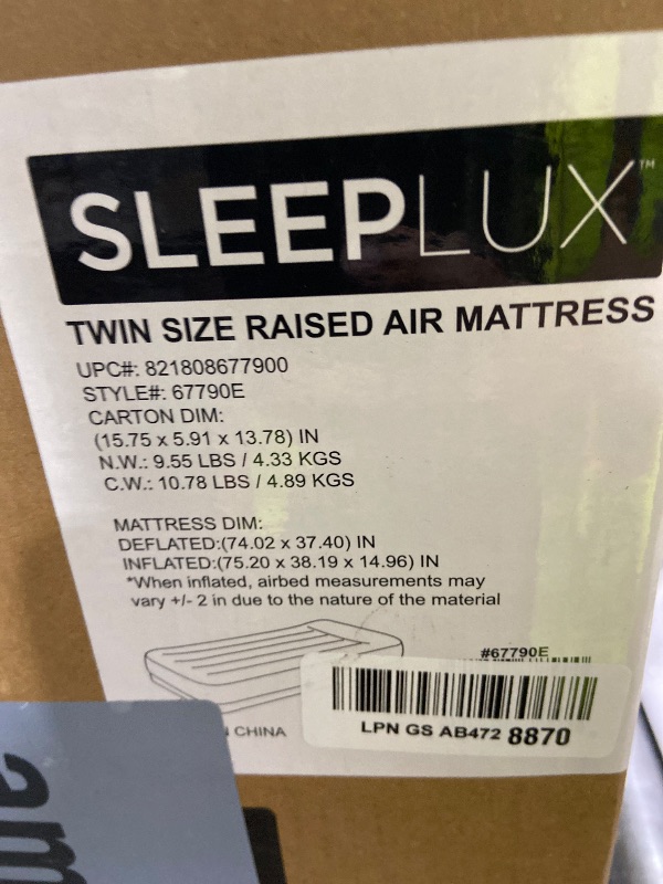 Photo 1 of TWIN SIZED AIR MATTRESS