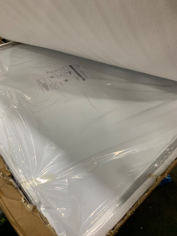View 2 of H-Qprobd 6'x4' Large Magnetic White Board Dry Erase Whiteboard with Aluminum Frame, 72"X48" Hanging White Boards for Wall with Long Pen Tray, Presentation Board for Office Classroom Home