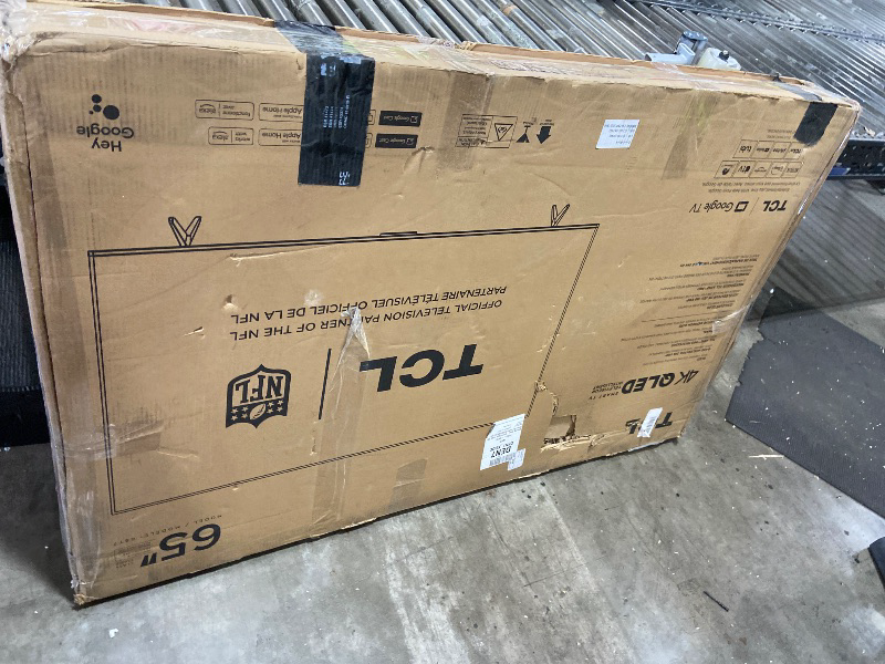 Photo 1 of [SOLD FOR PARTS] TCL 65 Inch Class T7 Series | 4K QLED HDR | 65T7, 2025 Model | 120HZ-144HZ High Brightness Smart Google TV Dolby Atmos Audio | Voice Remote Alexa Gami
