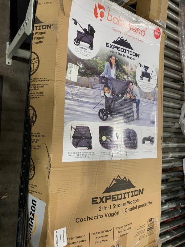 Photo 1 of Baby Trend Expedition® 2-in-1 Stroller Wagon, Smokey Navy