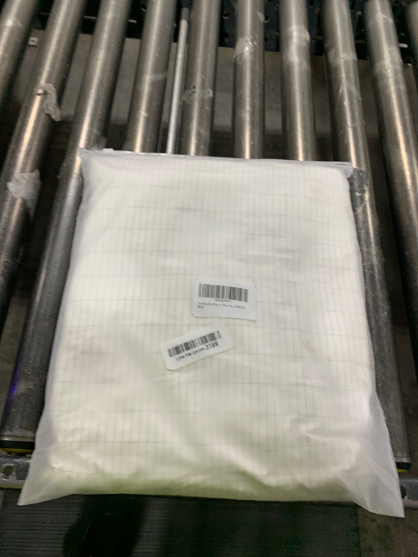 Photo 1 of Grounding Sheets King Size, 20% Silver Fiber + 80% Organic Cotton, Conductive Fitted Grounded Bed Sheet with Deep Pocket for Bed & Sleeping (White, 78"x80"x15")